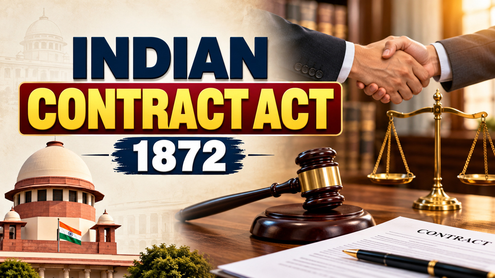 THE INDIAN CONTRACT ACT, 1872 THE INDIAN CONTRACT ACT, 1872