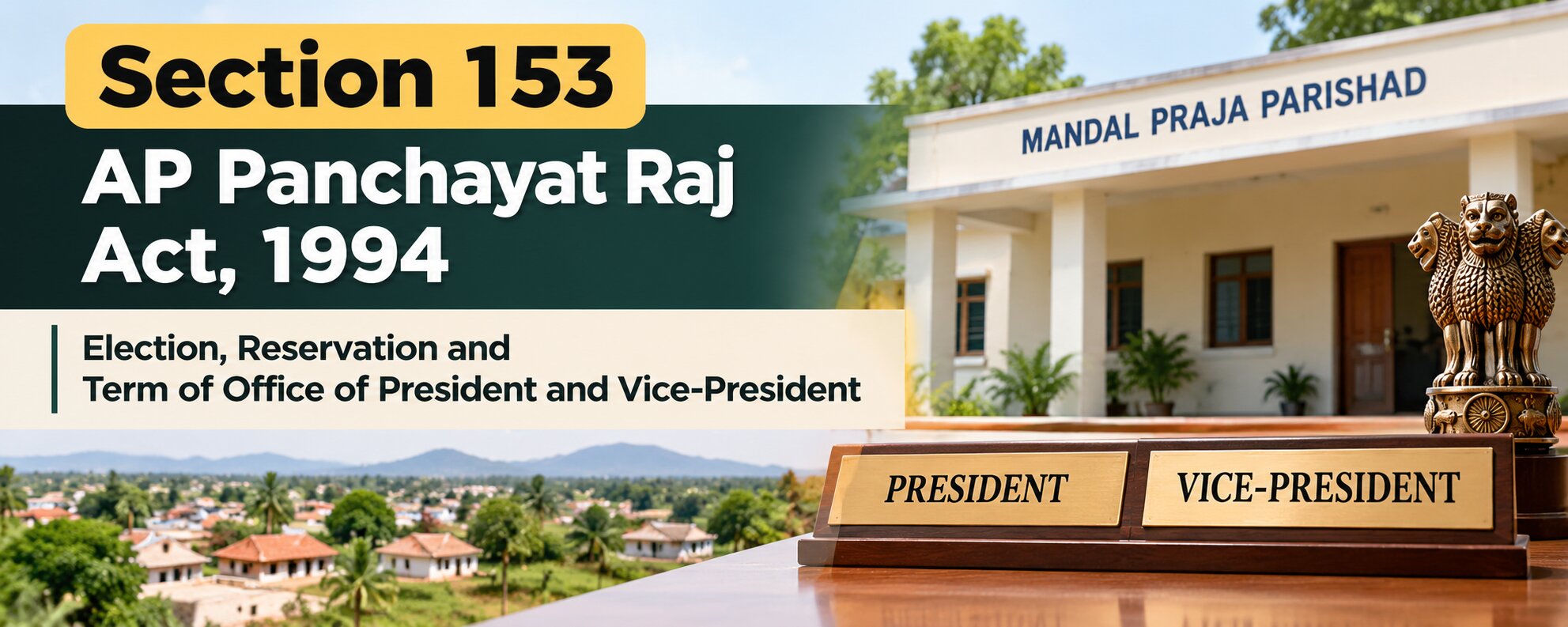 Section 153: AP Panchayat Raj Act 1994 ap panchayat raj act section 153