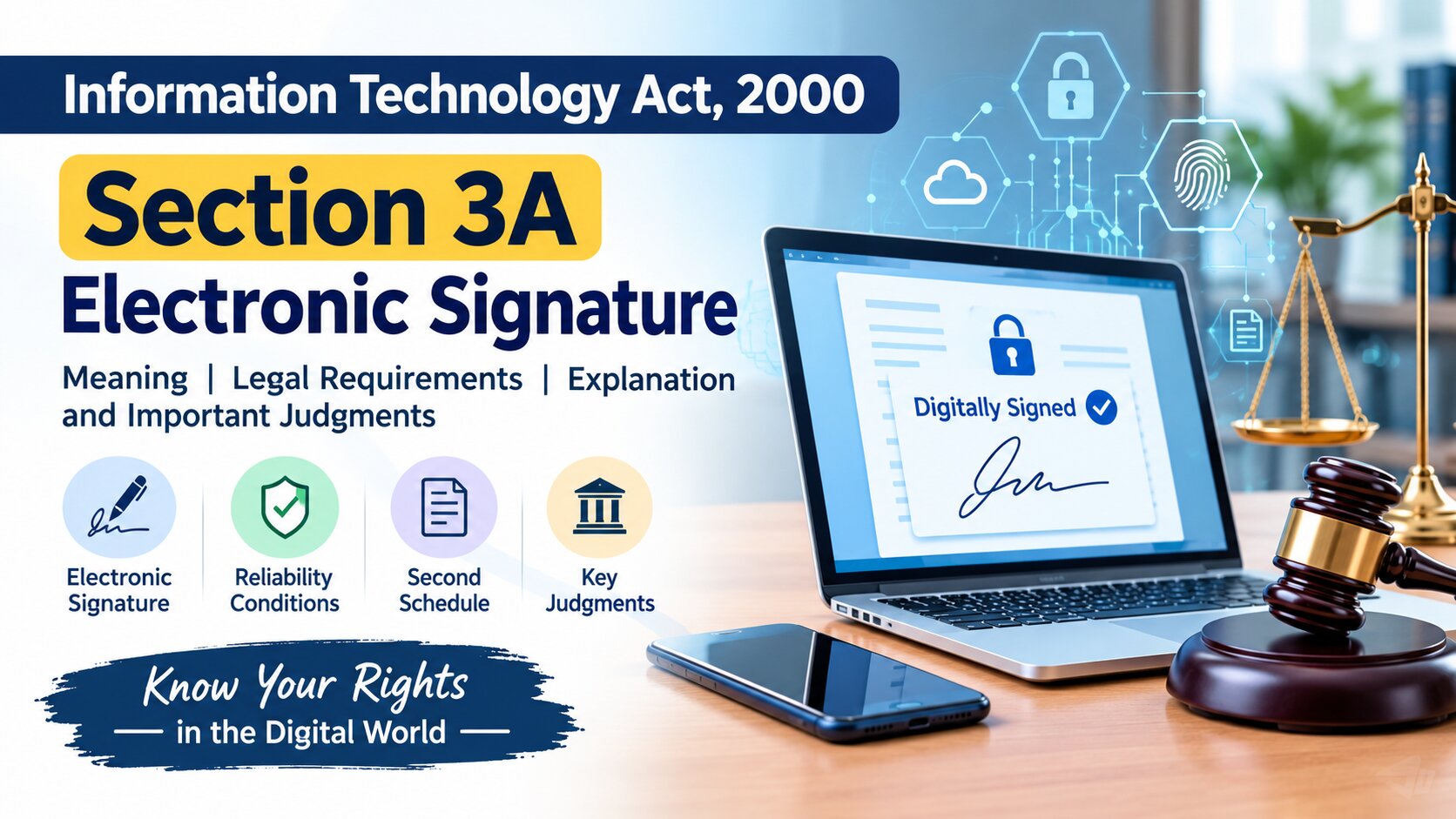 Section 3A: Information Technology Act, 2000 electronic signatures section 3a explained