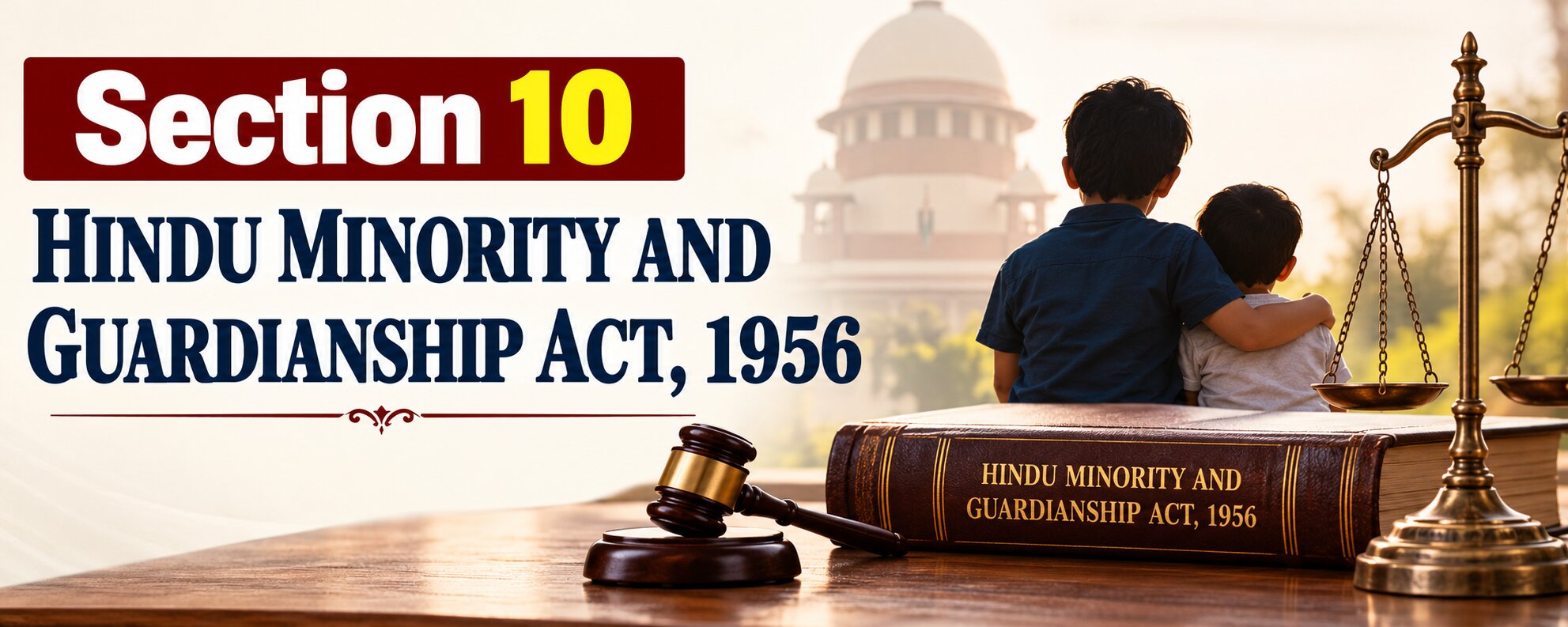 hindu guardianship law section 10
