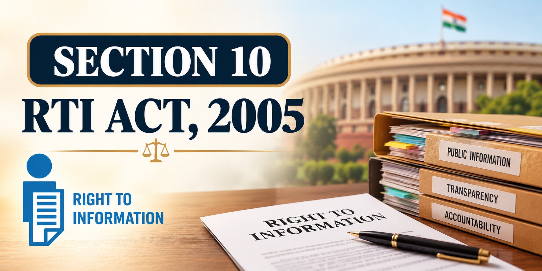 section 10 rti act 2005 banner