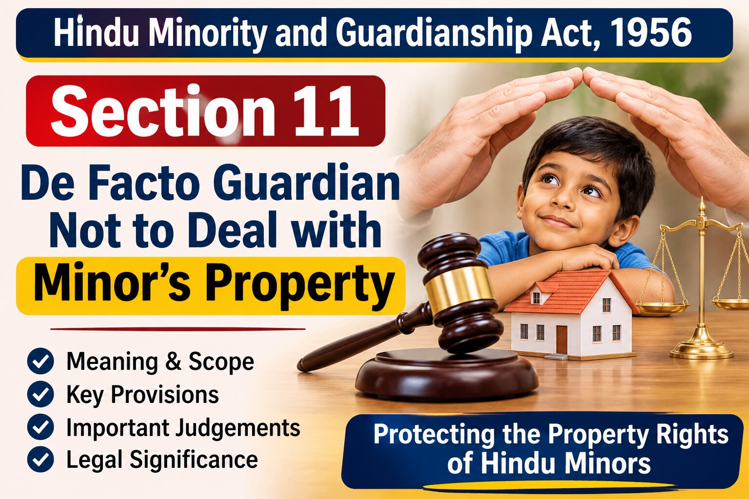 section 11 protecting minor’s property
