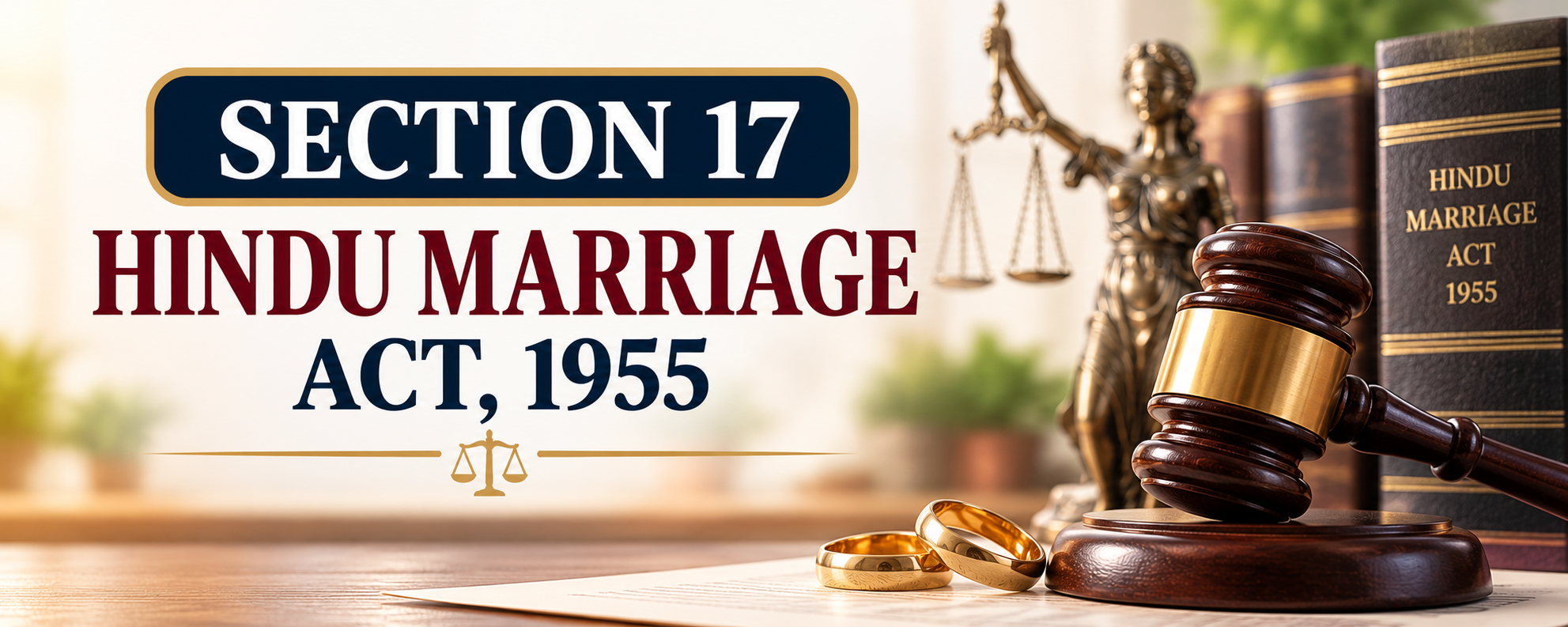 Section 17 - Hindu Marriage Act, 1955 - Bigamy and Punishment section 17 hindu marriage act, 1955
