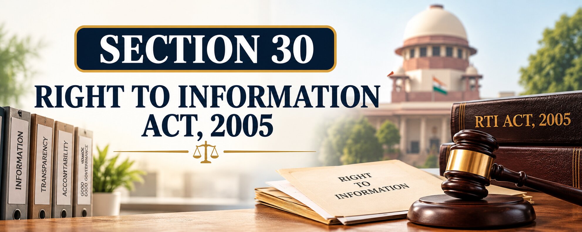 section 30 right to information