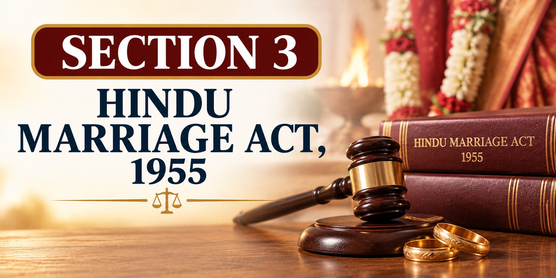 Section 3 in Hindu Marriage Act, 1955 – Definitions