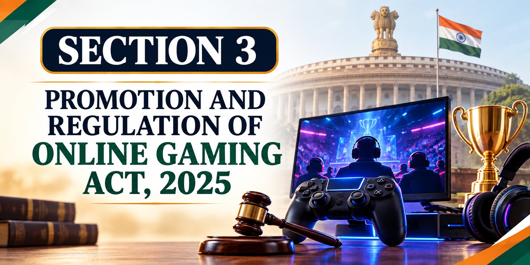 Section 3 - Promotion and Regulation of Online Gaming Act, 2025 section 3 online gaming act 2025