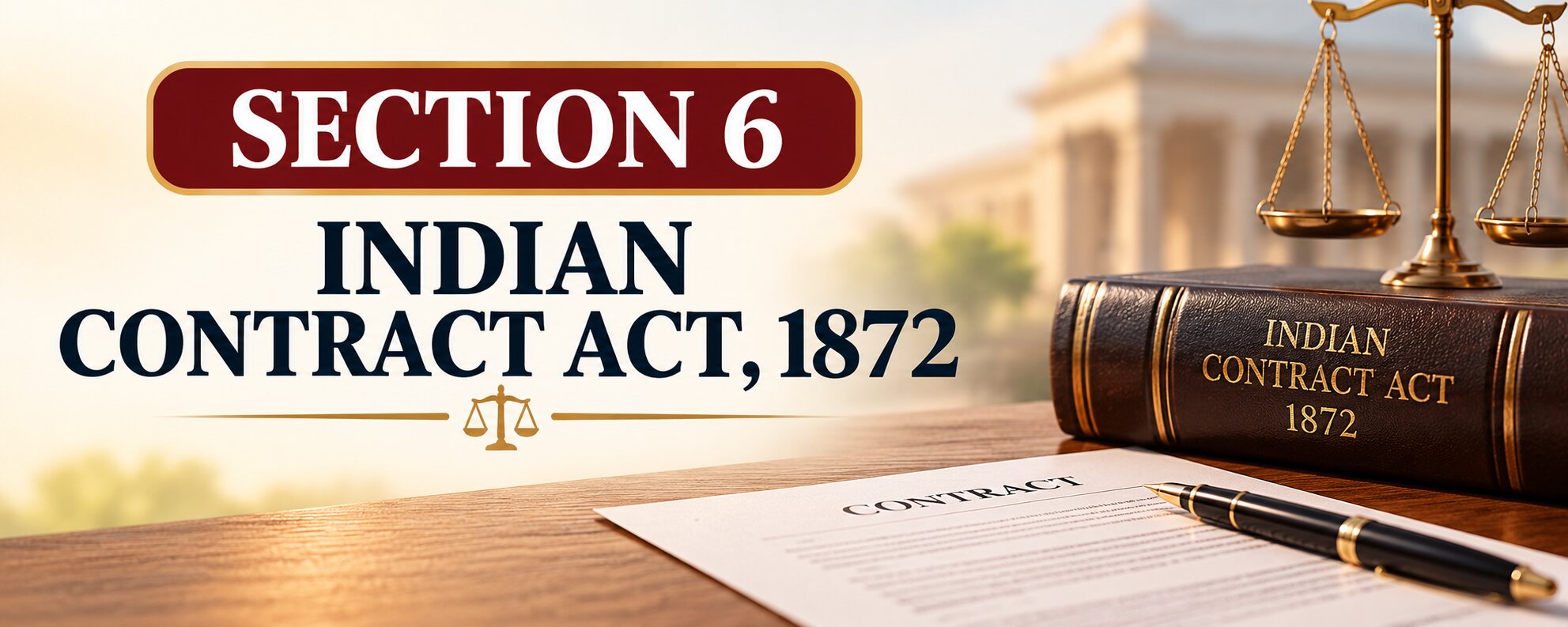 Section 6 - Indian Contract Act - Revocation How Made section 6 indian contract act 1872