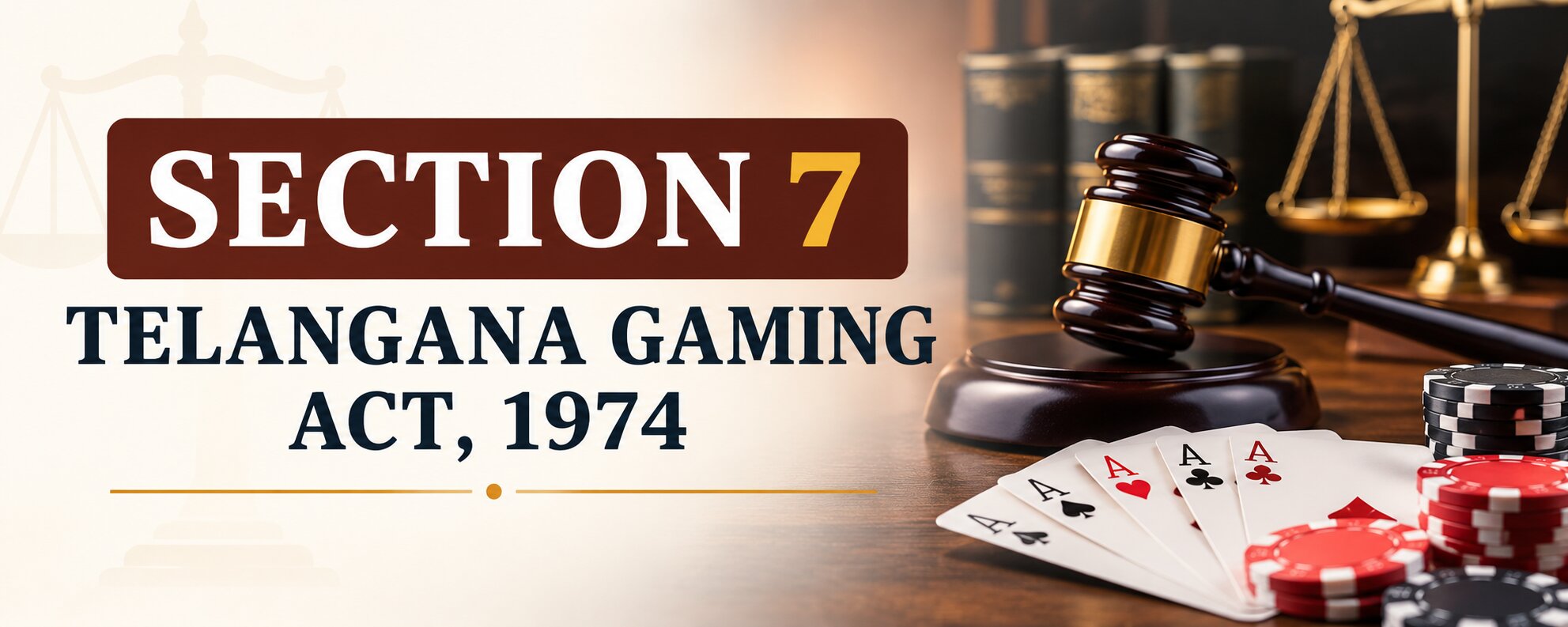 Section 7 – Telangana Gaming Act, 1974