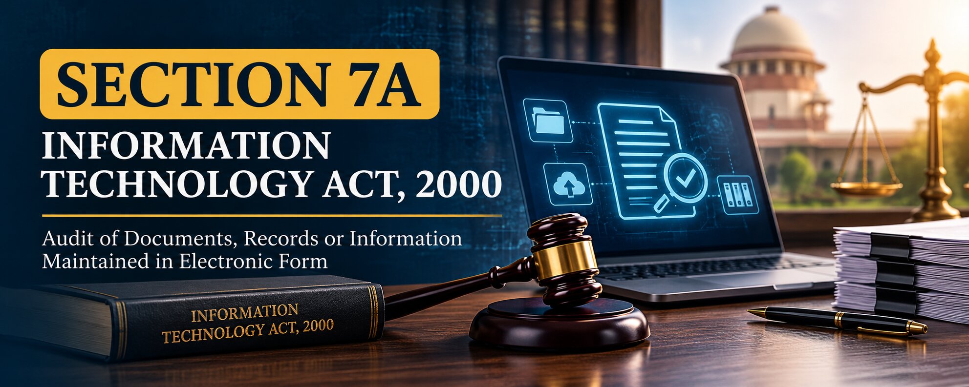 Section 7A: Information Technology Act, 2000 section 7a digital document audit